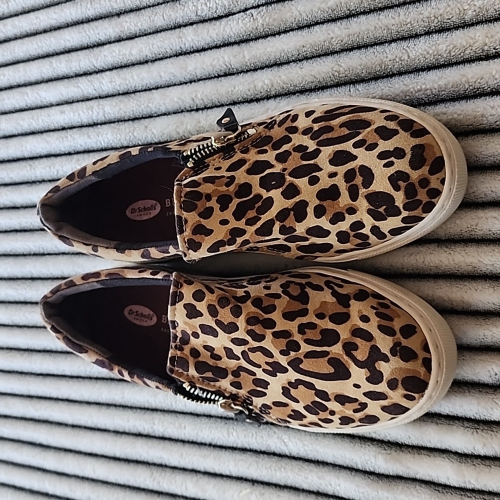 Cheetah Print Slip Ons